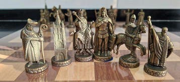 Schaakspel - Ajedrez de Colección vintage Camino de