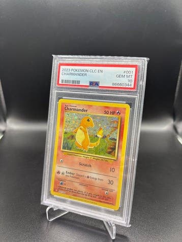 Pokémon - 1 Graded card - Charmander 001 Clasic Collection, Nieuw