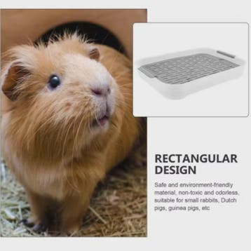 Knaagdier Toiletbak - Hoektoilet voor Konijn, Hamster, Cavia, Dieren en Toebehoren, Verzenden, Nieuw