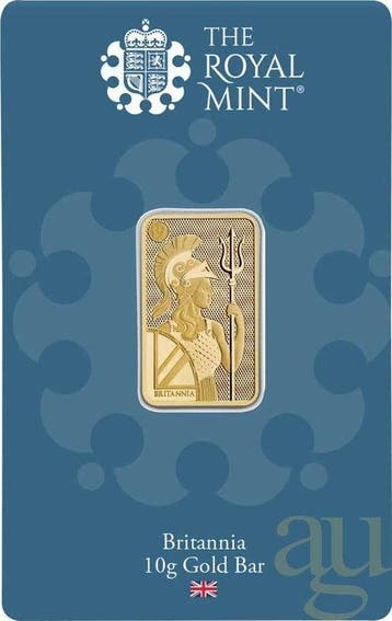 10 gram - Goud - Royal Mint Britannia, Postzegels en Munten
