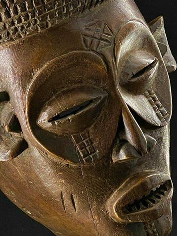 Mask - Chokwe - Angola (Zonder minimumprijs)