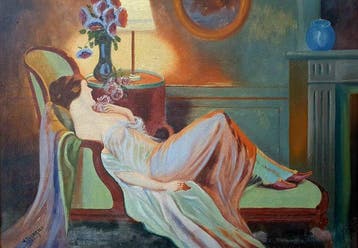 A Tulkens - Repos au salon