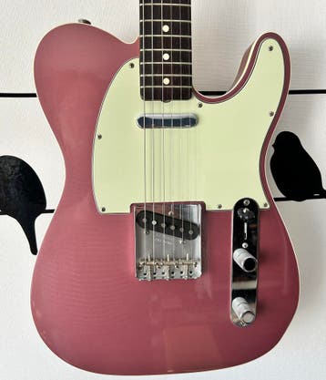 Fender Telecaster Custom Shop NOS Burgundy Mist 2012, Ophalen of Verzenden, Zo goed als nieuw, Solid body, Fender