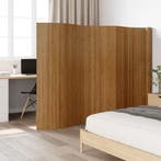 vidaXL Kamerscherm breedte 600 cm hoogte 165 cm bamboe bruin, Verzenden, Nieuw