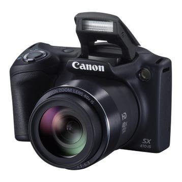 Canon PowerShot SX410 IS Digitale Bridge Camera - Zwart, Verzenden, Zo goed als nieuw