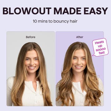 Thermal Brush - Blowout Brush - Krultang - Roze - Wavytalk •, Verzenden, Zo goed als nieuw