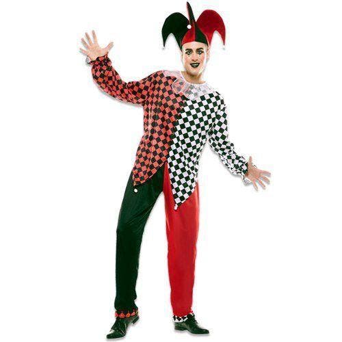Harlekijn kostuum heren, Hobby en Vrije tijd, Feestartikelen, Feestartikel, Nieuw, Verzenden