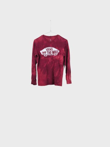 VANS Long Sleeve Heren maat XS Rood Vintage, Ophalen of Verzenden, Nieuw
