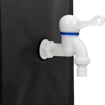 Watertank opvouwbaar Ø80x98 cm regenton zwart 500 L, Verzenden, Nieuw