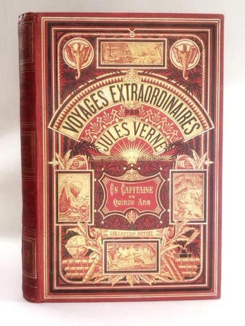 Jules Verne - Un capitaine de quinze ans [Rare type 4