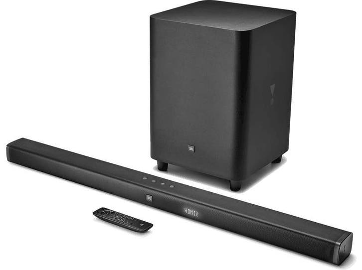 JBL Bar 3.1 - 3.1 soundbar met draadloze subwoofer, Audio, Tv en Foto, Soundbars, Zo goed als nieuw, Bluetooth, Met externe subwoofer