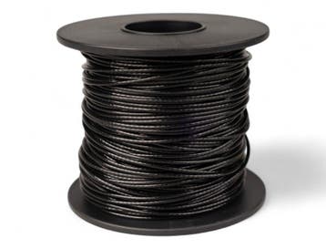 Staalkabel zwart Nylon 1.0/1.2mm 50 meter, Verzenden, Nieuw
