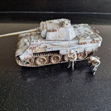 Tamiya 1:35 - Model militair voertuig (3) - Panther Ausf. A, Nieuw