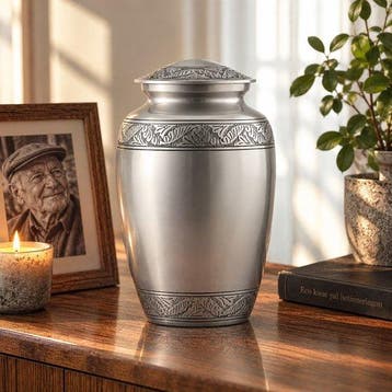 Urn Zilver – 3,5 liter, Verzenden, Nieuw