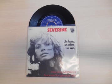vinyl single 7 inch - Severine - Un Banc, Un Arbre, Une Rue, Verzenden, Zo goed als nieuw, 7 inch, Pop