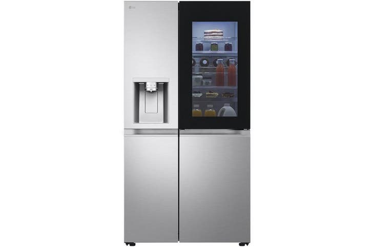 LG Koelkast GSXE90BSAD RefinedInox - 538L - H179 cm, Witgoed en Apparatuur, Koelkasten en IJskasten, 200 liter of meer, Nieuw