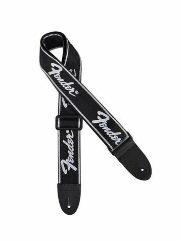 Fender Running Logo gitaarband zwart, Verzenden, Nieuw