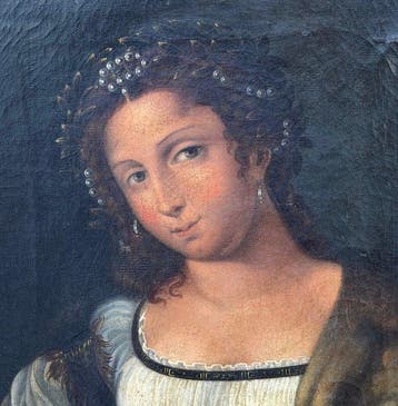 Scuola Italiana (XIX), da Abraham Constantin - La Fornarina