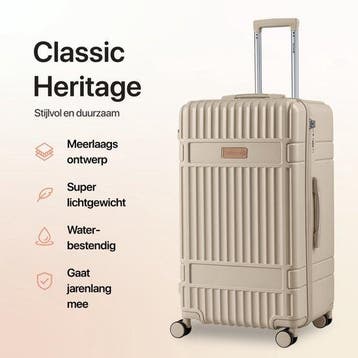 2dekans | SC Trunk Reiskoffer – Classic Heritage – Extra, Ophalen of Verzenden, Zo goed als nieuw