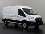 Ford Transit 130PK L3H2 | Fabrieksgarantie | Navigatie | Cam, Stof, Gebruikt, Wit, Overige kleuren