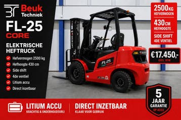 Solid Lift FE-25 elektrische heftruck 2.500 kg (2.5 ton), 2000 tot 3000 kg, Elektrisch, Heftruck, Solid Lift