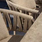 Calma Sarah dining tuinset 120xH75 cm rond 5 delig keramiek, Tuin en Terras, Tuinsets en Loungesets, Ophalen of Verzenden, Nieuw