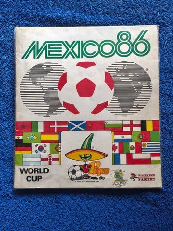 Panini WC Mexico 86 Foil, Maradona sticker in good, Nieuw