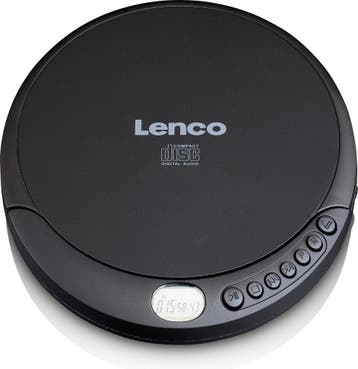 Discman - CD Speler - MP3 Speler - Anti Shock - Zwart - CD-0, Verzenden, Zo goed als nieuw