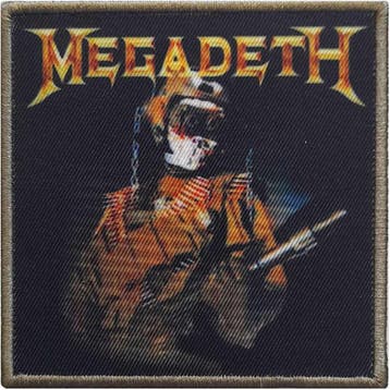 Megadeth - Trooper - patch officiële merchandise, Ophalen of Verzenden, Nieuw, Kleding