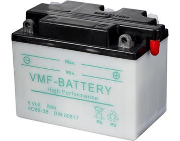 VMF Powersport accu | 6CB8-3B | 6V 8Ah, Ophalen of Verzenden, Nieuw