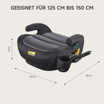 Jovikids Zitverhoger, auto, kinderen, met ISOFIX, ECE R129,, Verzenden, Zo goed als nieuw