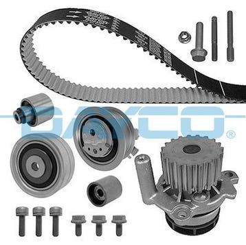 Distributieriemset incl Waterpomp Audi A3 A4 A5 A6 Q3 Q5..., Ophalen of Verzenden, Nieuw