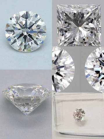 6 pcs Diamant (Natuurlijk) - 3.34 ct - IF, VS1, VS2 -, Sieraden, Tassen en Uiterlijk, Nieuw