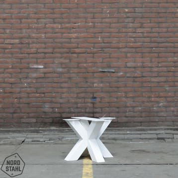 Stalen onderstel salontafel - Double x coffee leg - Nordstah, Verzenden, Nieuw