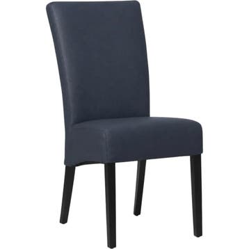 Leren eetkamerstoel Just - Toledo Kobalt (blauw) - Poten, Huis en Inrichting, Stoelen, Blauw, Bohemian, Eigentijds, Klassiek, Retro, Romantisch, Scandinavisch