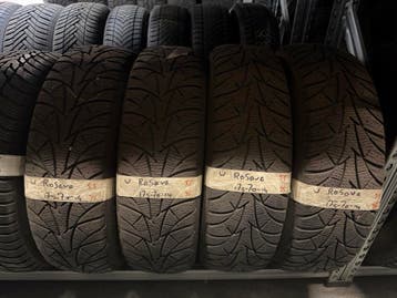 175-70-14 Rosava Winterbanden 5.5mm Incl Montage 175 70 14, Ophalen, 14 inch, Gebruikt, 175 mm