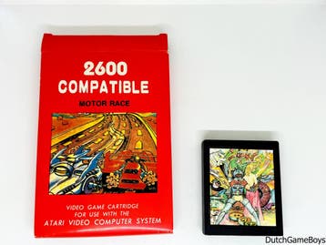 Atari 2600 - Motor Race, Verzenden, Gebruikt