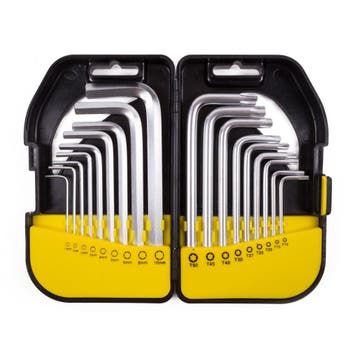 Benson Inbus- en Torx-set - 18-delig - Profi box - Divers..., Ophalen of Verzenden, Nieuw
