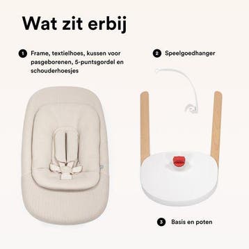 2dekans | Stokke Yoga Wip- en Schommelstoel, Ophalen of Verzenden, Zo goed als nieuw
