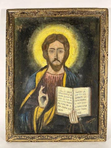 Icoon - Canvas - Christus Pantocrator