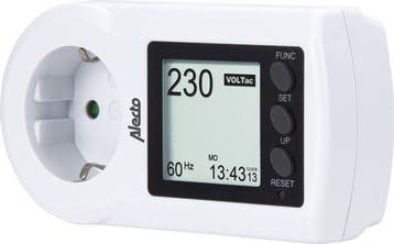 Alecto EM-17 Energiemeter NL - Stroomkosten in Eurocenten -, Verzenden, Zo goed als nieuw