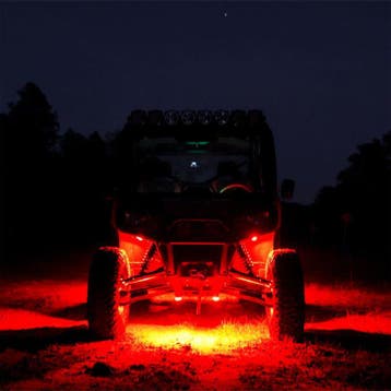 KC HiLiTES Cyclone V2 LED - Replacement Lens - Red - Single, Ophalen of Verzenden, Nieuw