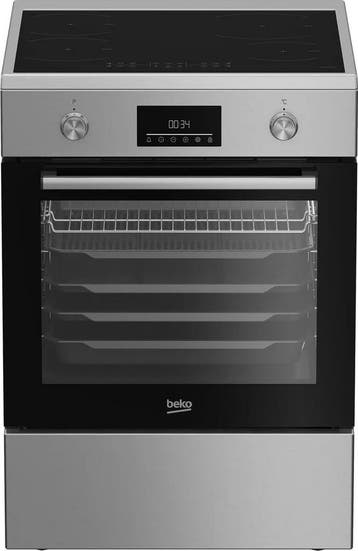 Beko FBMA6930GX Inductiefornuis 60 cm – Oven 72 l met, Verzenden, Nieuw