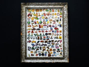 Collectie van memorabilia - Een vintage lijst met ca. 160