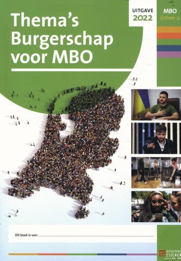 2022-2023 entree 2 / Themas Burgerschap voor MBO /, Boeken, Schoolboeken, Verzenden, Zo goed als nieuw, Merijn Brada