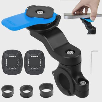 Universele Motor & Fiets Telefoonhouder - 360° Draaibaar & A