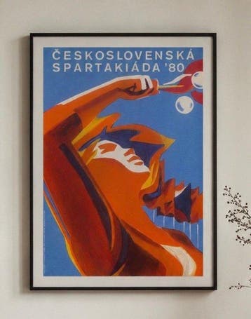 Zdenk Filip - Czechoslovak Spartakiad Sport advertising, Nieuw