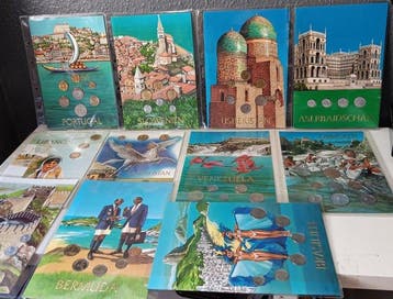 Wereld. 1991/1998, 11 x Year Set (Zonder minimumprijs)