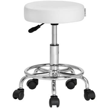 Rolkruk Hoogte Verstelbaar Wit 360° (Kantoor inrichting), Verzenden, Nieuw in verpakking