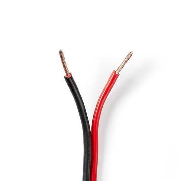 Luidsprekerkabel op rol | 100 meter, Verzenden, Nieuw